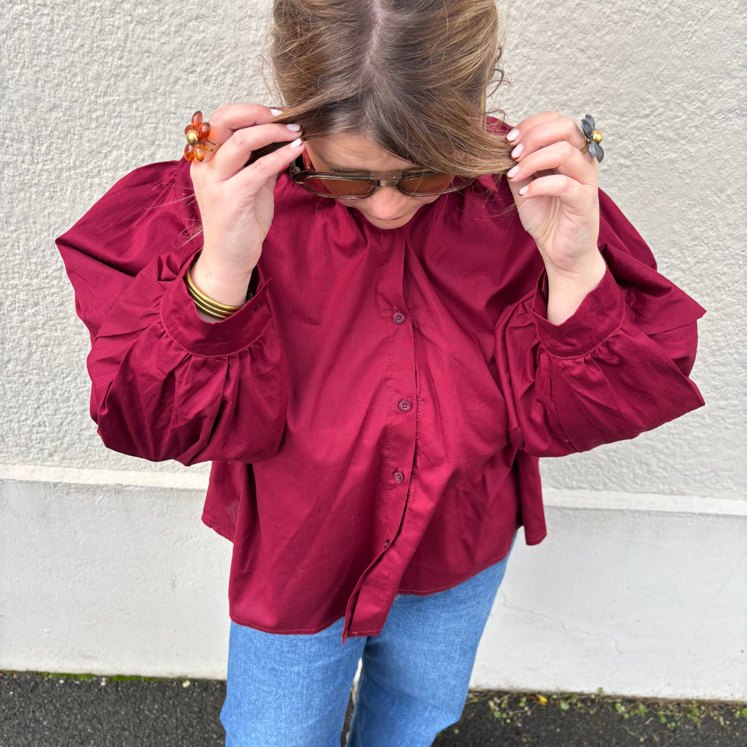 Chemise LOU - Bordeaux