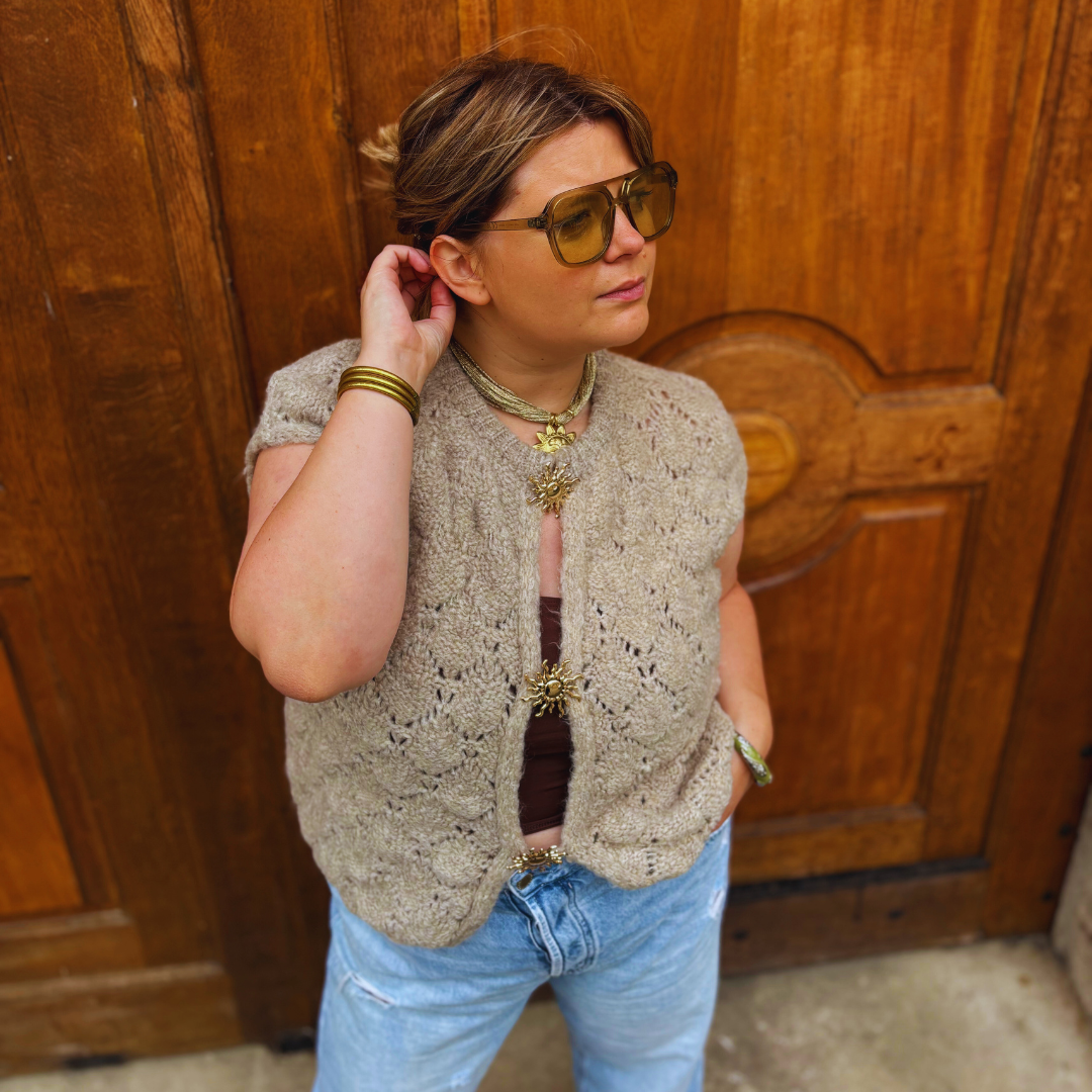 Gilet SUN - Taupe