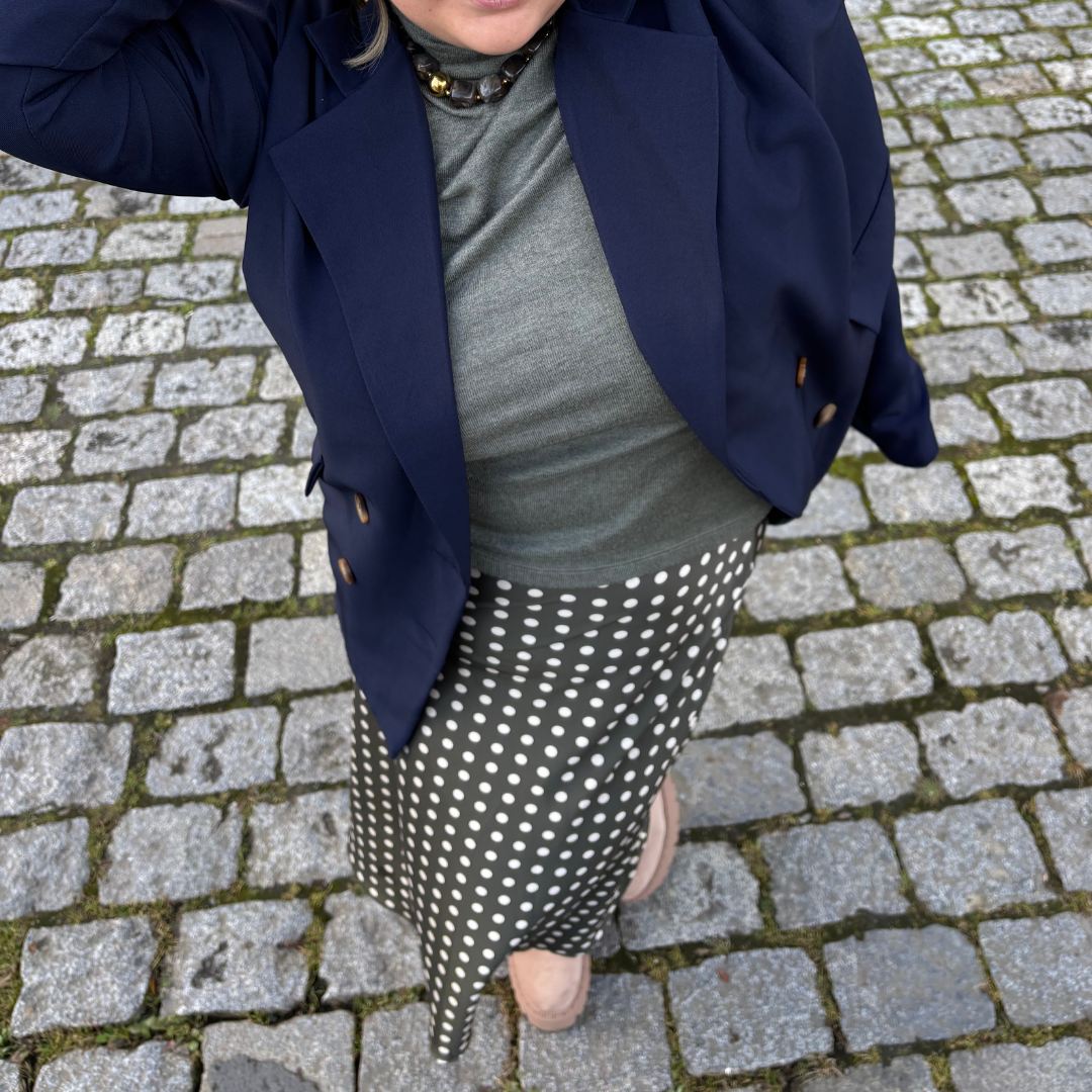 Jupe "Parisienne à Pois"