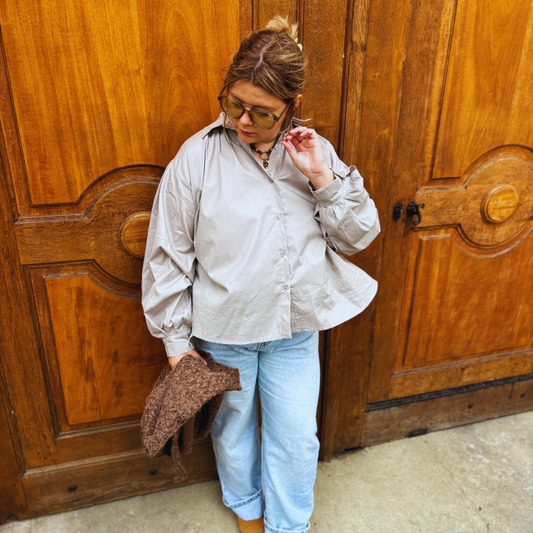 Chemise LOU - Taupe
