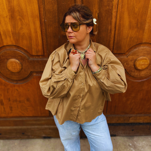 Chemise LOU - Camel