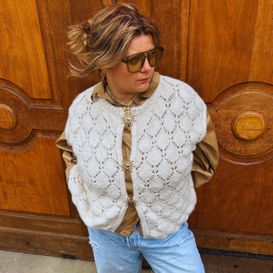 Gilet SUN - Ecru