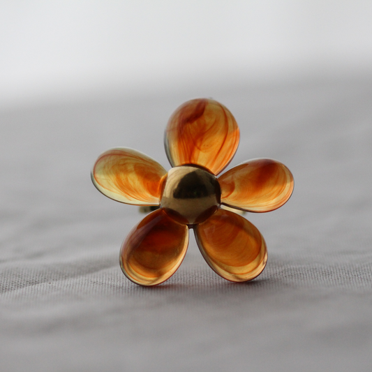 Bague CAMELIA - Marron
