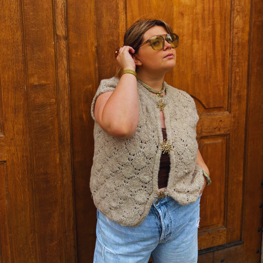 Gilet SUN - Taupe