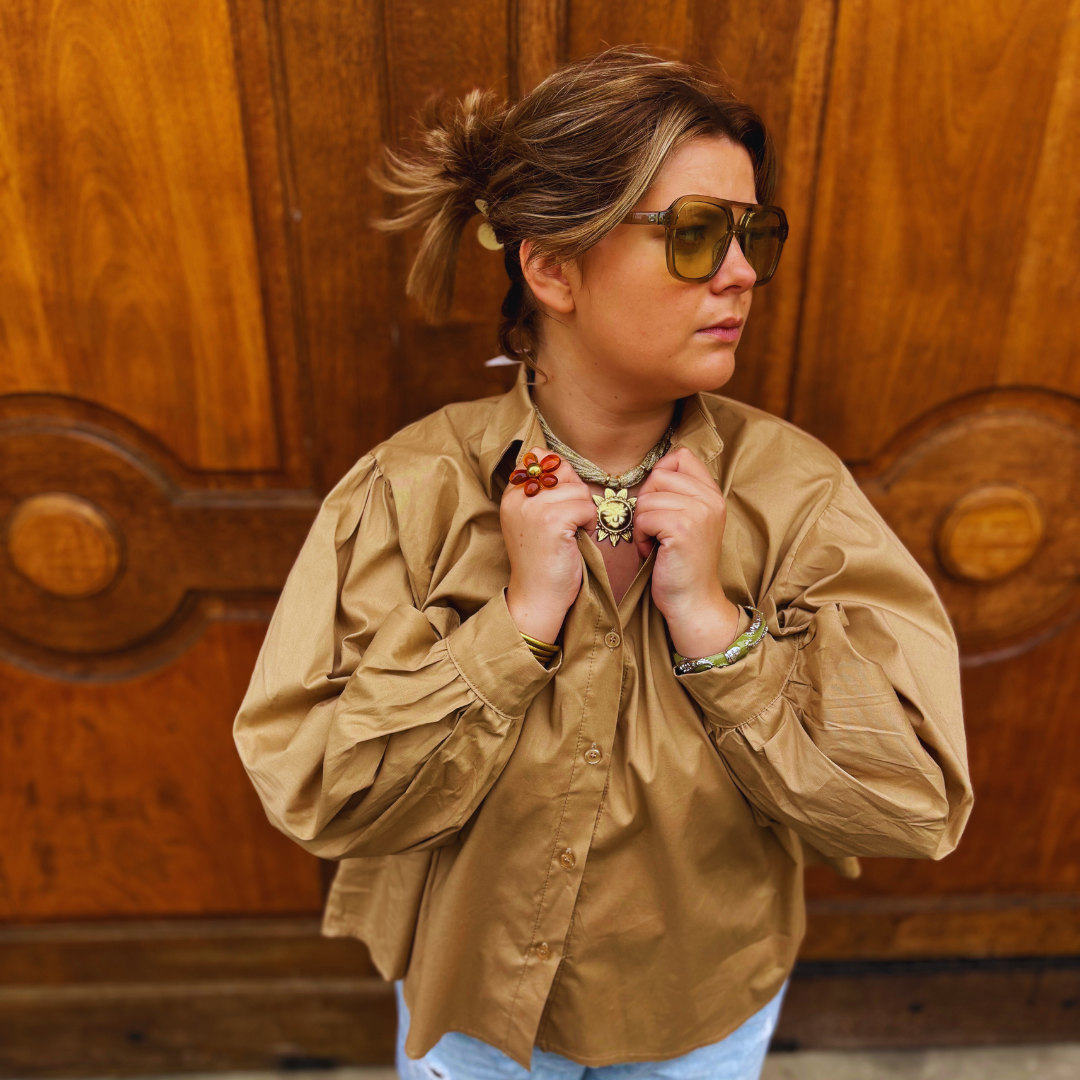 Chemise LOU - Camel