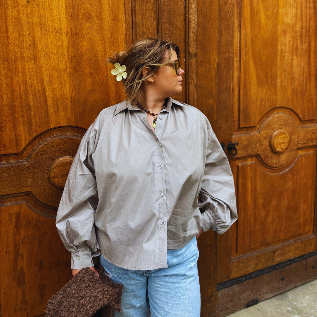 Chemise LOU - Taupe
