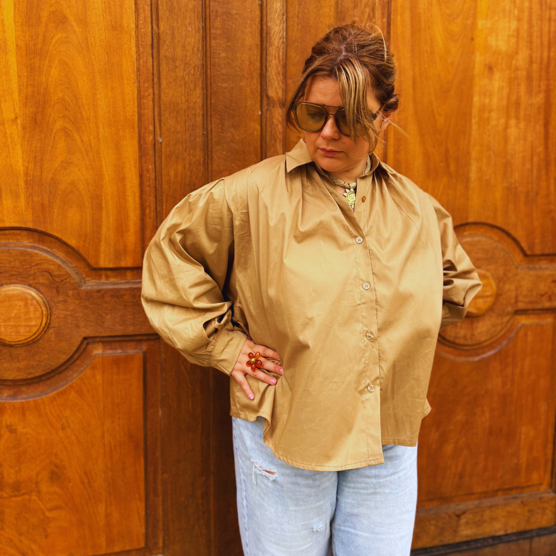 Chemise LOU - Camel