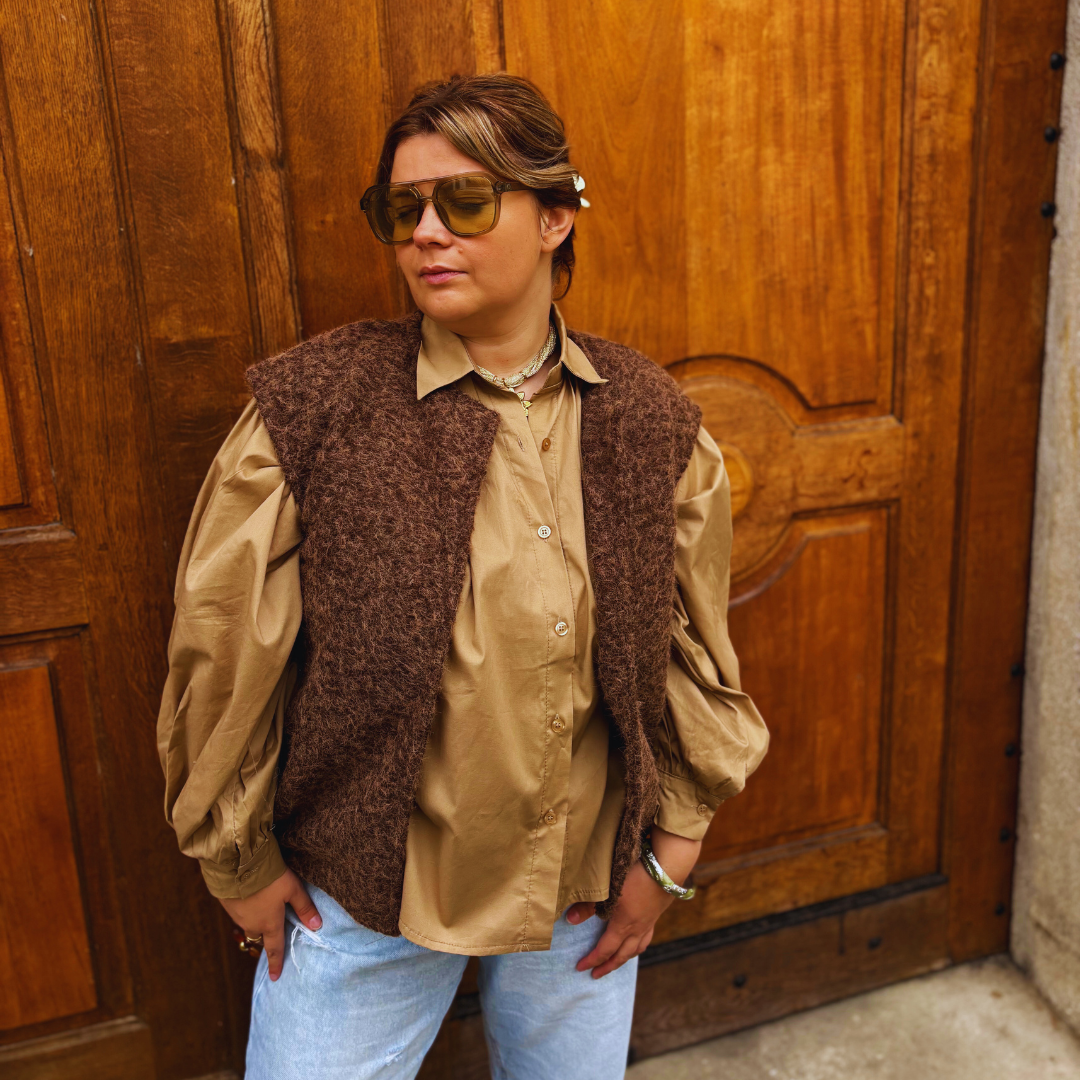 Veste LEONIE - Chocolat