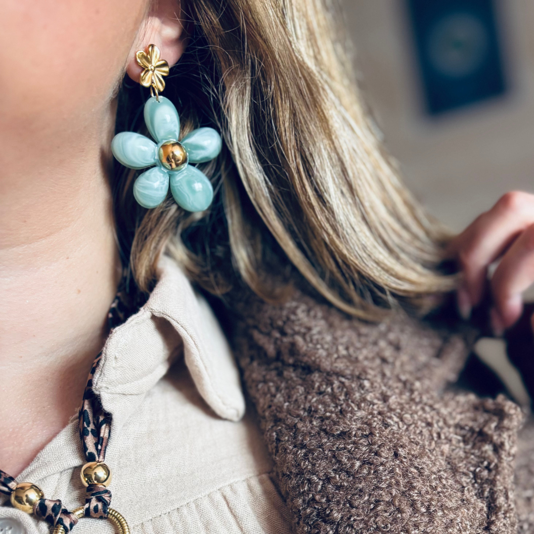 Boucles d'oreilles FLEURS