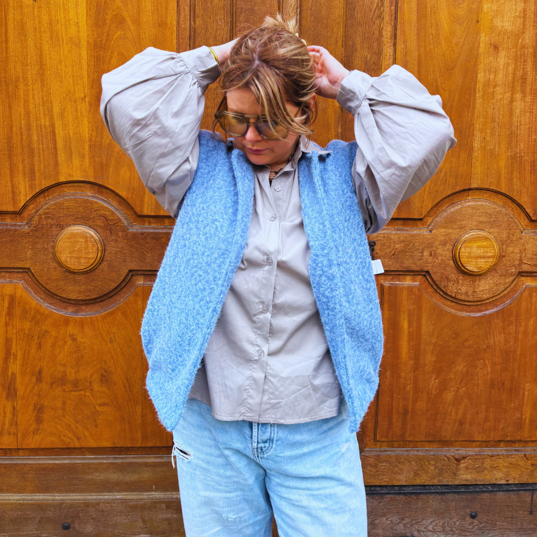 Veste LEONIE - Bleu