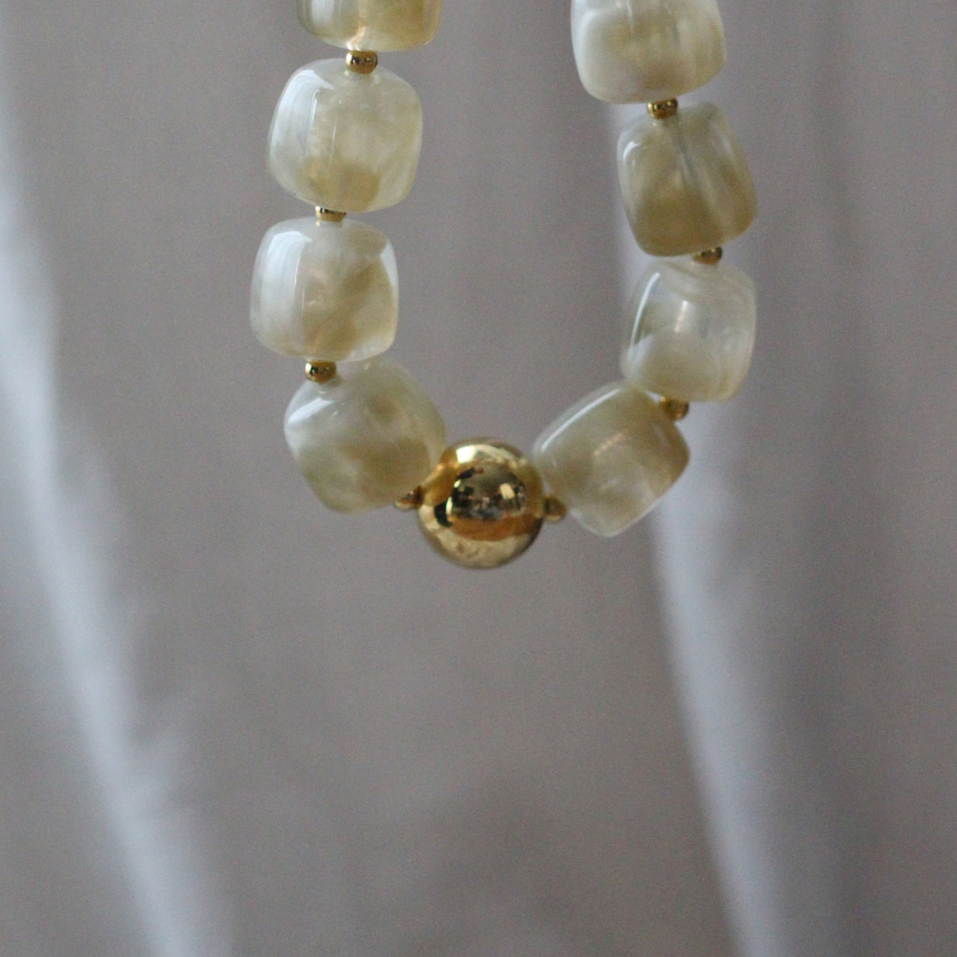 Collier PIERRE beige