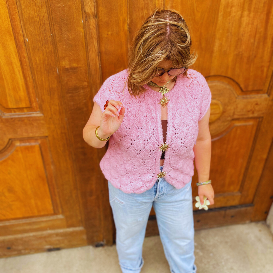 Gilet SUN - Rose