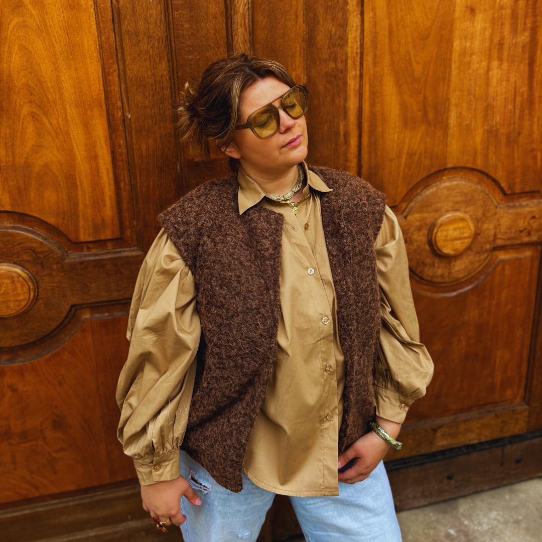 Veste LEONIE - Chocolat