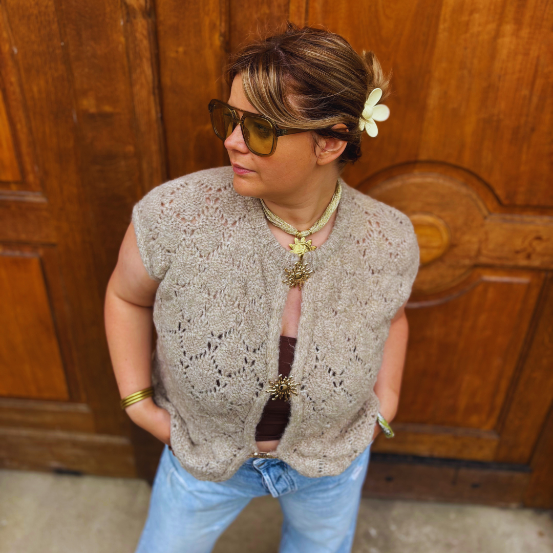 Gilet SUN - Taupe