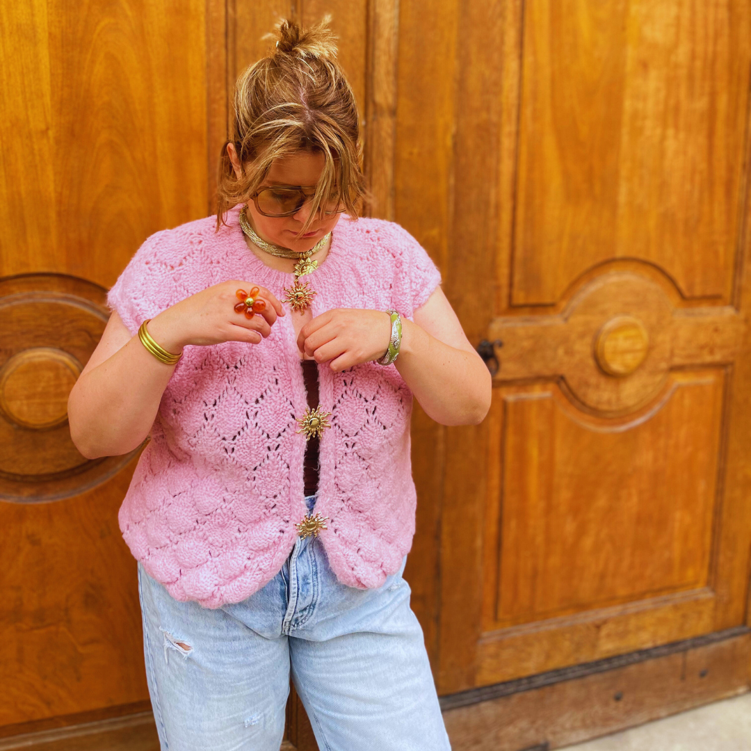 Gilet SUN - Rose